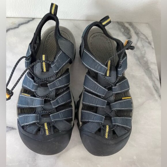 Keen Newport H2 Sandals Men\'s Size 8.5 Dark Blue Navy Water Shoes Waterproof EUC main image 6
